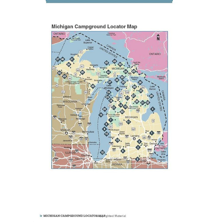 Best Tent Camping: Michigan Book